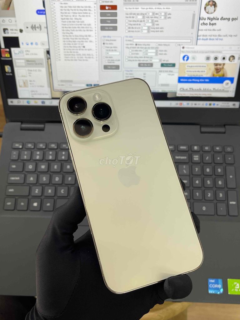 iPhone 14Prm_128Gb. MÁY QUỐC TẾ FULL CHỨC NĂNG. Mua bán Điện thoại tại Thành phố Biên Hòa Đồng Nai được đăng bởi DT MOBILE BIÊN HOÀ hình 1