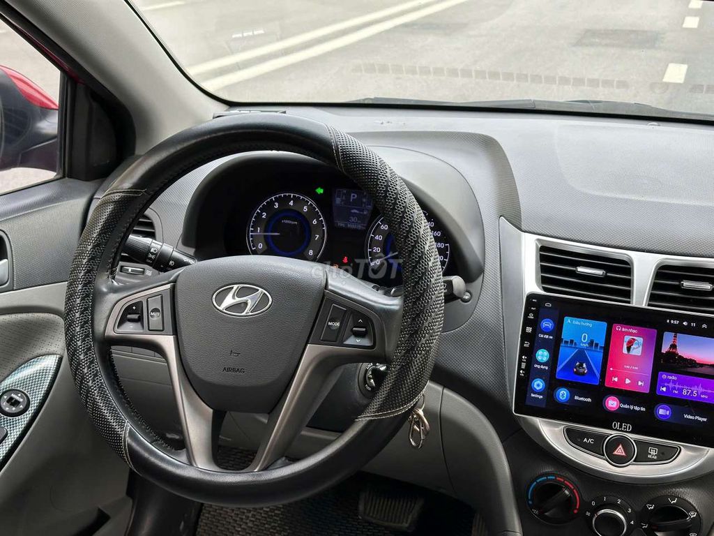 Hyundai Accent 2015 1.4AT Đỏ. Mua bán Ô tô tại Quận Hà Đông Hà Nội được đăng bởi Hà Đông Car hình 5