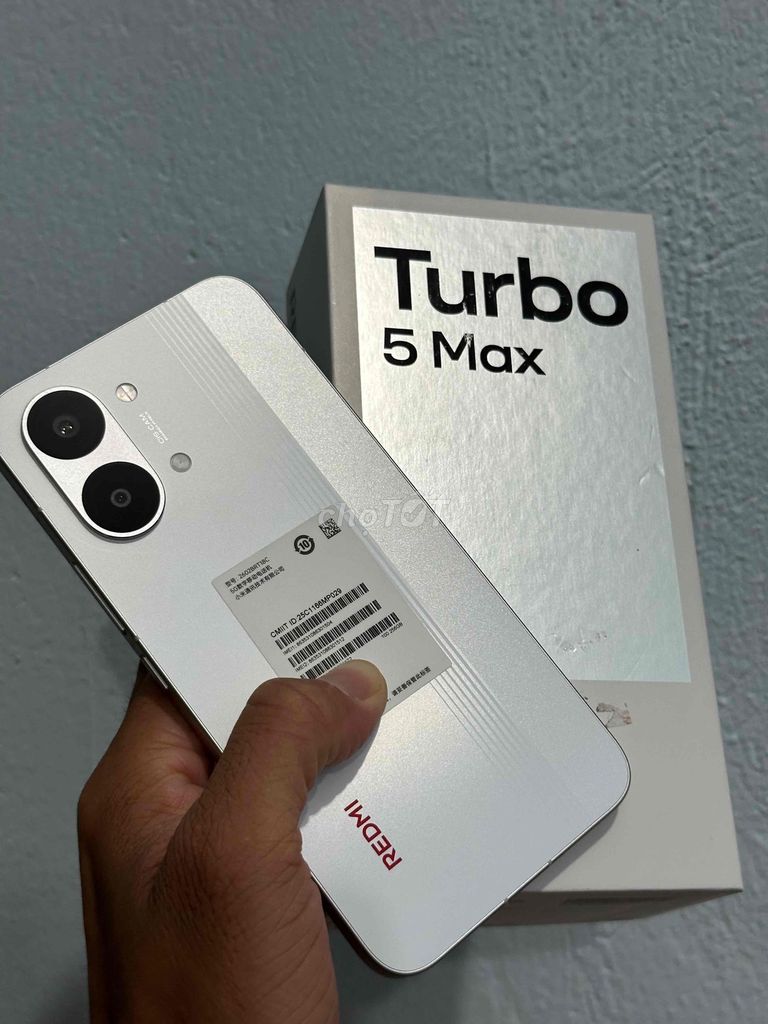 E cần bán Redmi Turbo 5 Max 12/256 fullbox 99 ạ. Mua bán Điện thoại tại Thành phố Thủ Dầu Một Bình Dương được đăng bởi Hoàng hải hình 1