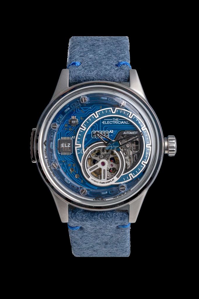 Bán đồng hồ Electricianz The Hybrid E-Blue 43mm