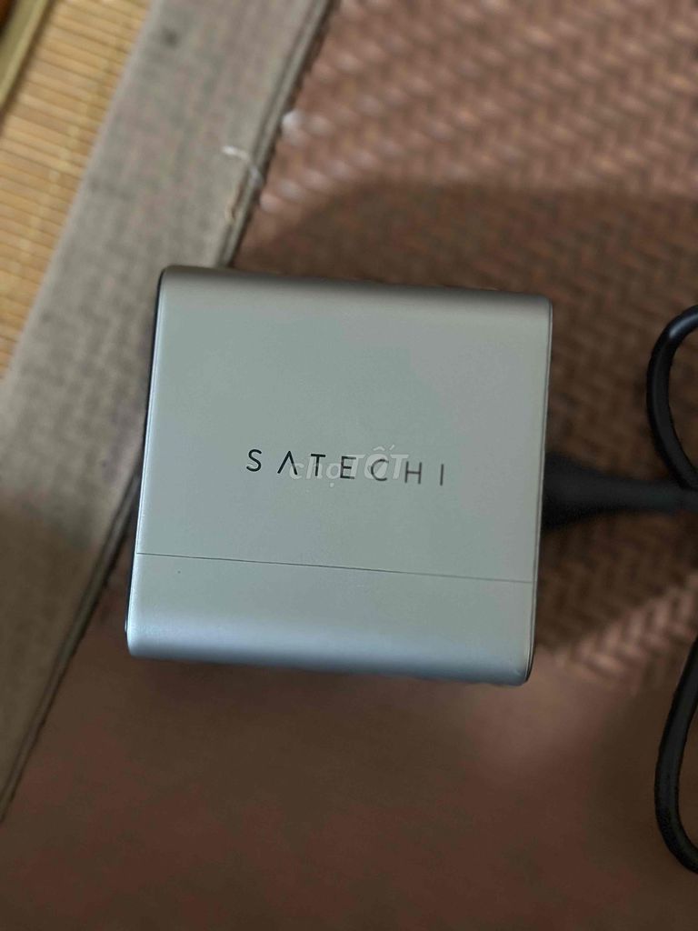 Satechi ST-C200GM 200W Bạc 6 cổng USB-C. Mua bán Phụ kiện (Màn hình, Chuột...) tại Thị xã Sơn Tây Hà Nội được đăng bởi Vũ Minh Quý hình 1