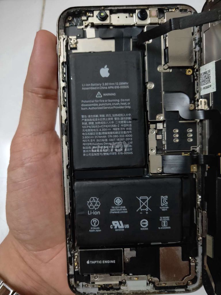 Linh kiện Xs Max dính icloud