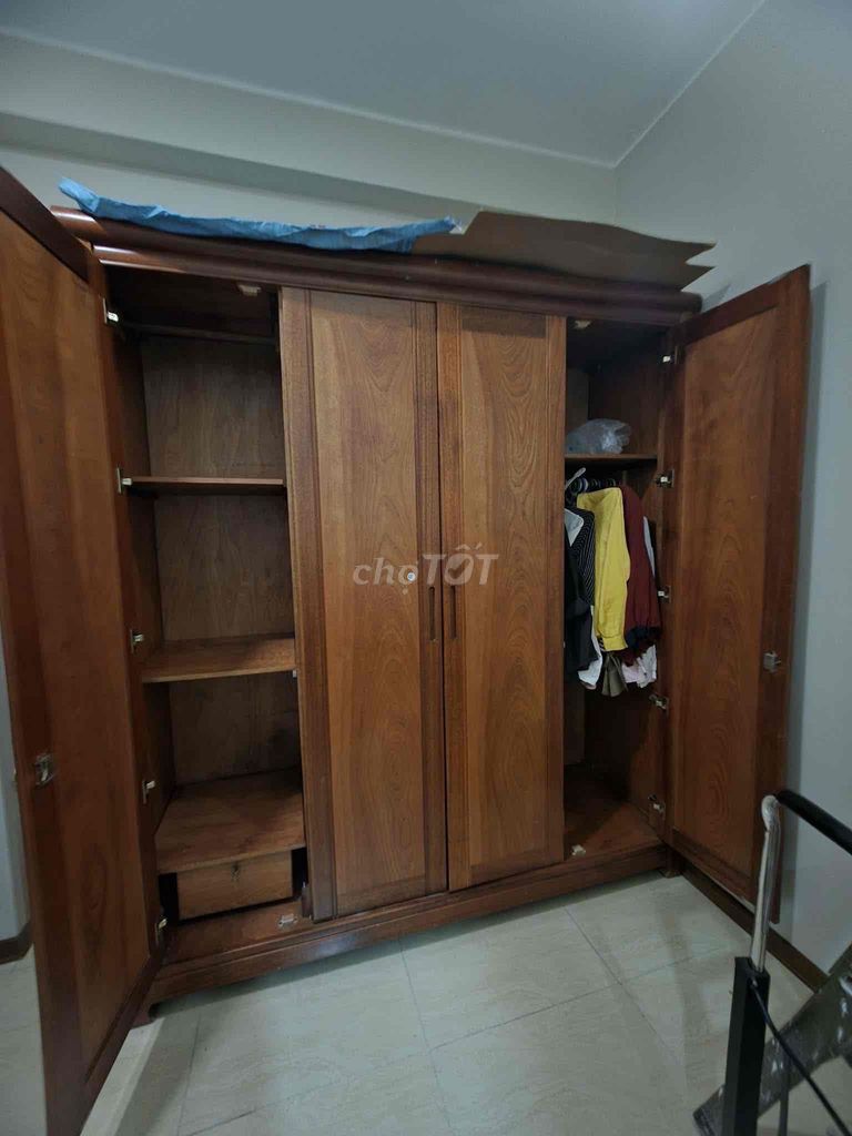 Tủ quần áo Gỗ Nâu 190 x 216 x 60cm Tốt. Mua bán Tủ, kệ gia đình tại Quận Cầu Giấy Hà Nội được đăng bởi Quang hình 1