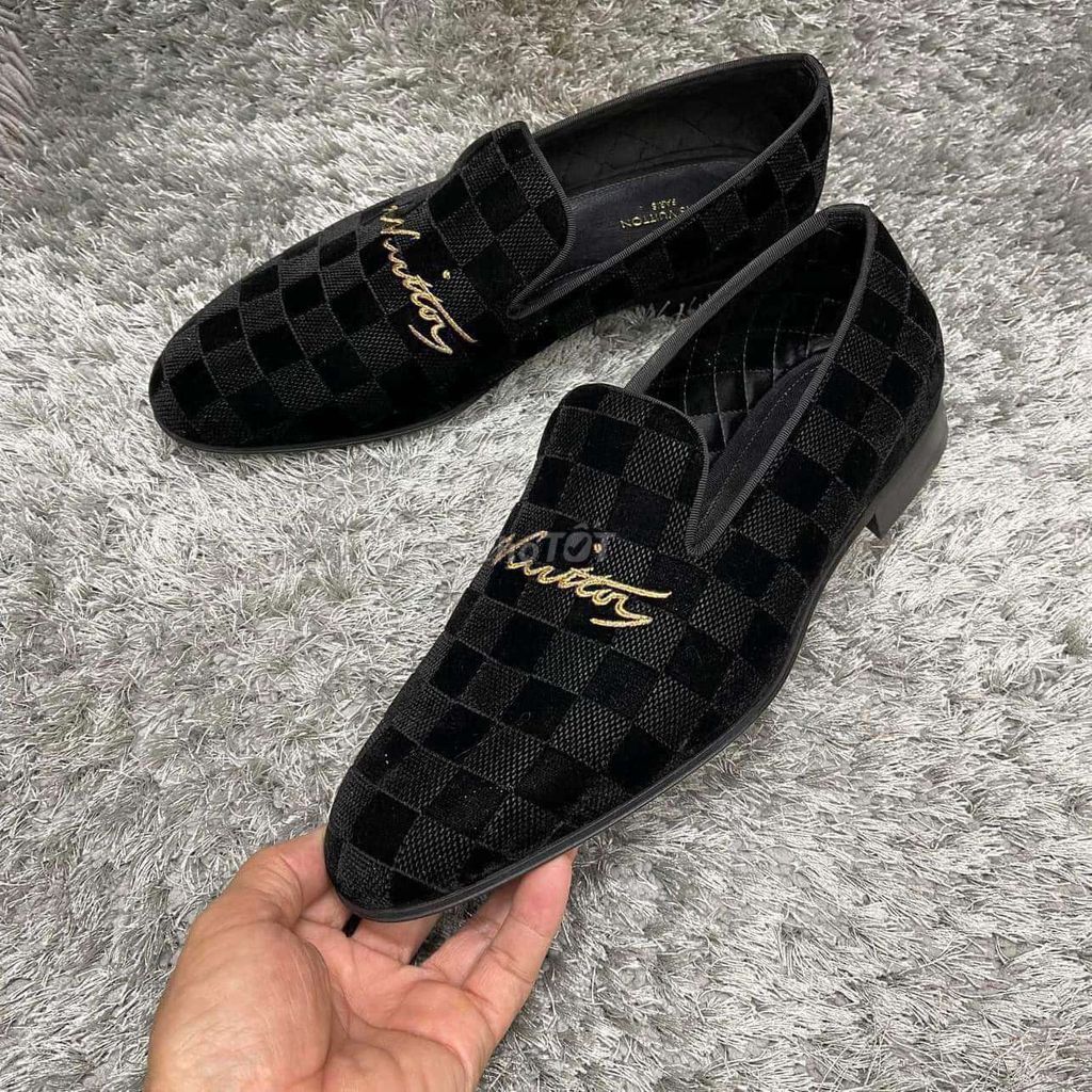 Loafer LV Damier Bản chữ ký Size 7( 41.5 - 42 )