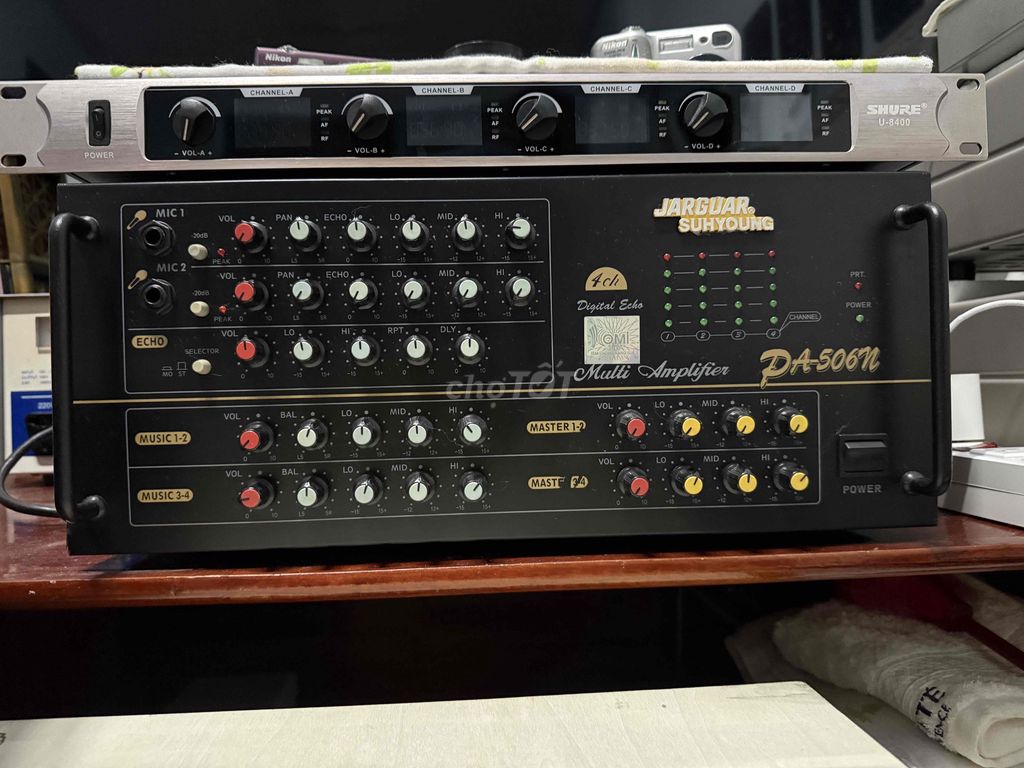 Ampli Jarguar PA-506N& micro shureU8400. Mua bán Tivi, Âm thanh tại Quận Tân Phú Tp Hồ Chí Minh được đăng bởi LỘC hình 1