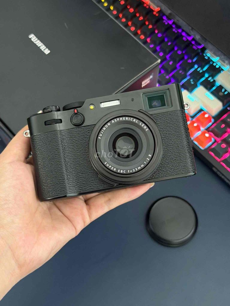 Máy ảnh Fujifilm X100V Đen. Mua bán Máy ảnh, Máy quay tại Quận Tân Bình Tp Hồ Chí Minh được đăng bởi Qt Camera hình 1