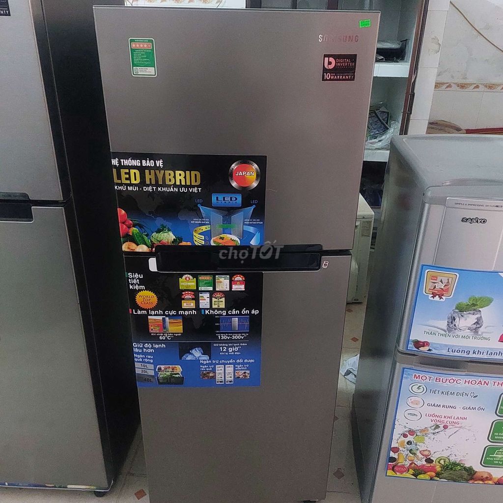 Tủ lạnh samsung 216l invetrer