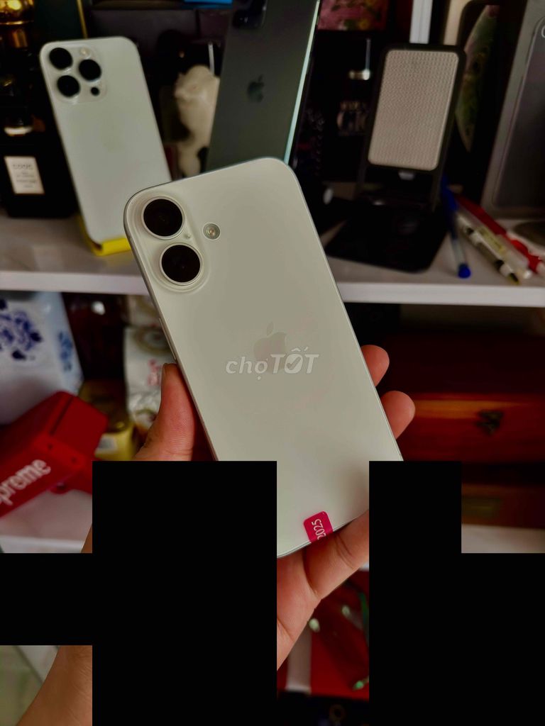 Apple iPhone 16 128GB Trắng 91%. Mua bán Điện thoại tại Thành phố Biên Hòa Đồng Nai được đăng bởi Michael Nguyễn hình 1