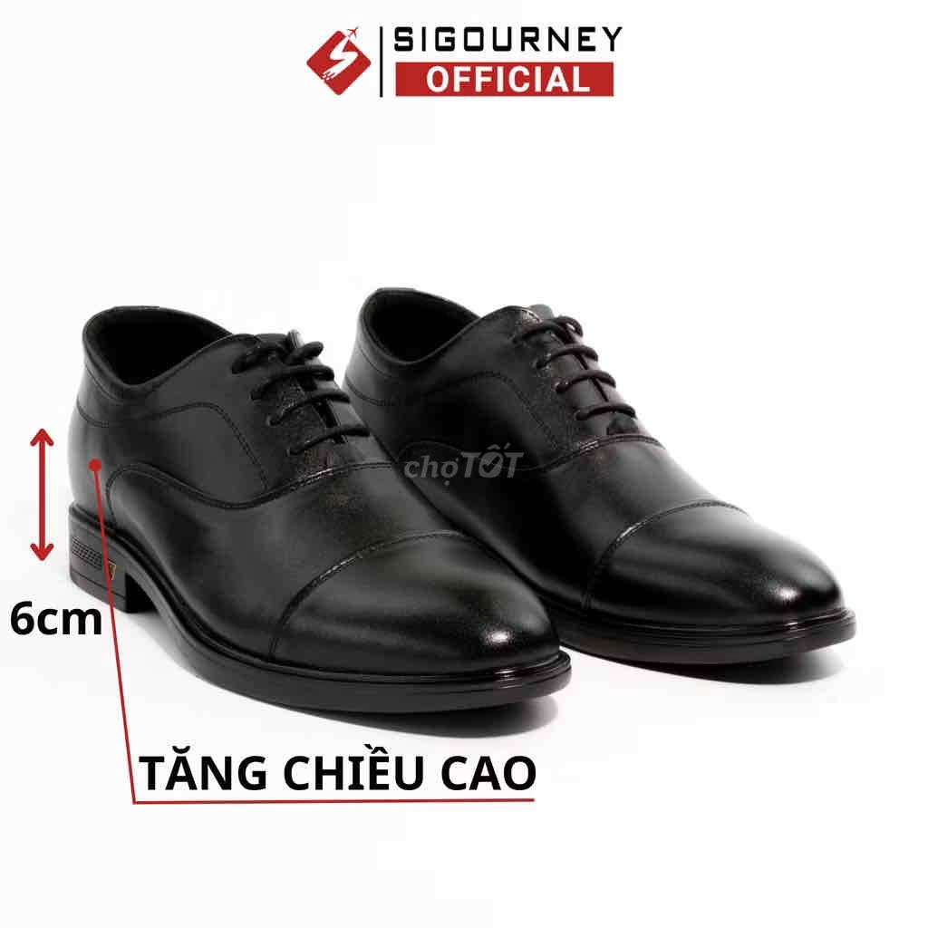 Giày tây Sigourney SIG-33 Nam Đen. Mua bán Giày dép tại Huyện Châu Đức Bà Rịa - Vũng Tàu được đăng bởi Nguyễn Bình Minh hình 1