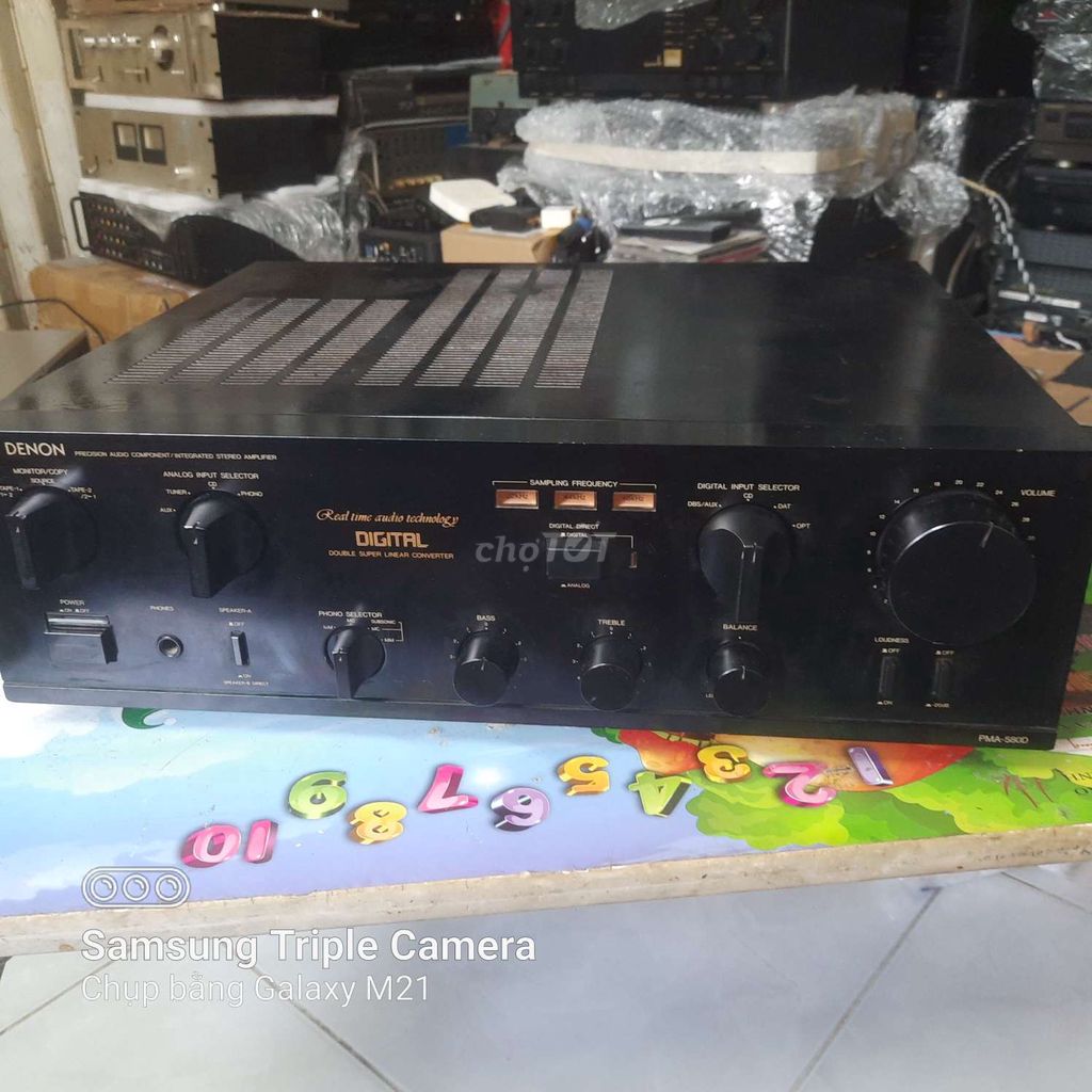 Amply Denon PMA-580D Đen. Mua bán Tivi, Âm thanh tại Quận 6 Tp Hồ Chí Minh được đăng bởi Huy hình 1