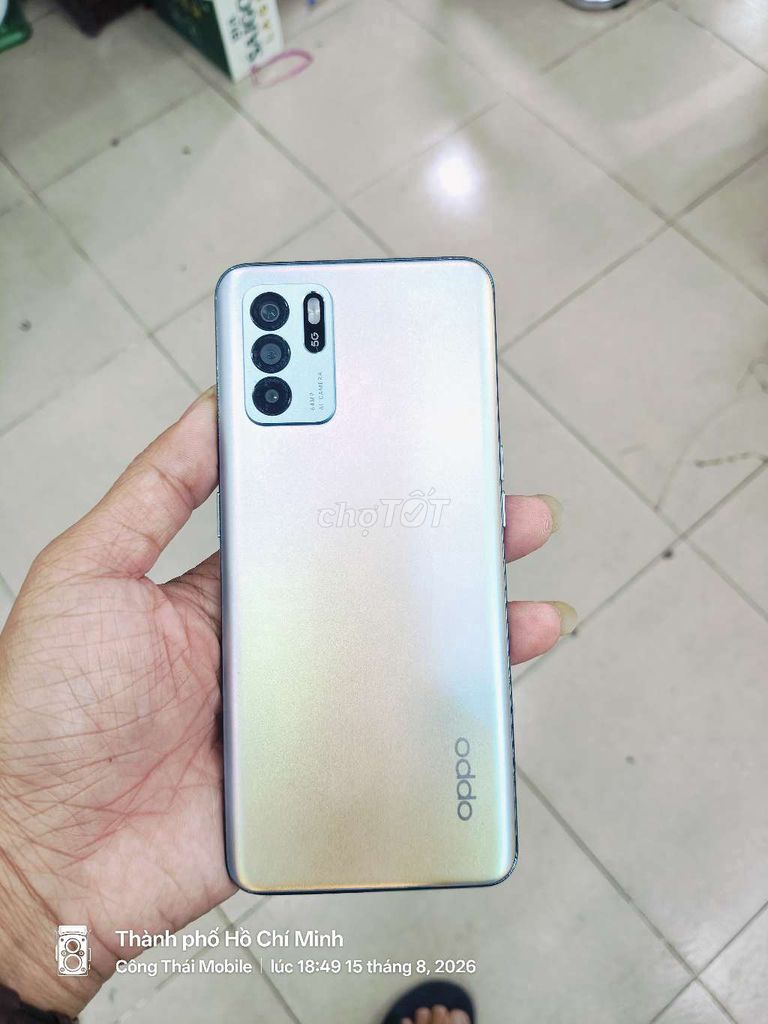 Oppo Reno 6Z 5G 128GB Trắng Like New. Mua bán Điện thoại tại Quận Bình Tân Tp Hồ Chí Minh được đăng bởi Công Thái hình 1