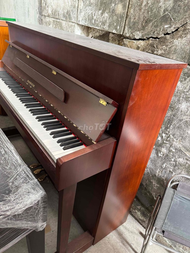 Đàn Piano cơ Samick JS-114. Mua bán Nhạc cụ tại Quận Tân Bình Tp Hồ Chí Minh được đăng bởi Kho piano cơ uprigh Nhật Bản hình 1