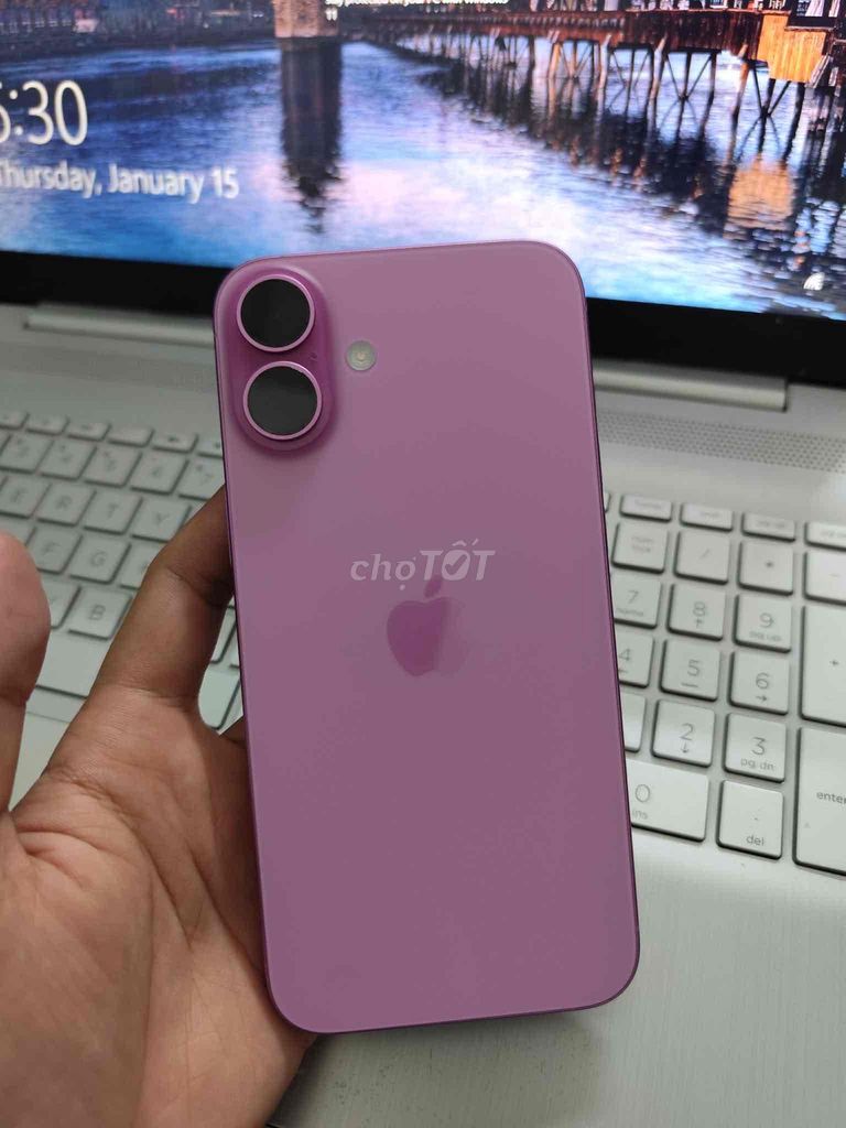 Apple iPhone 16 Plus 256GB hồng. Mua bán Điện thoại tại Quận Long Biên Hà Nội được đăng bởi banh mi hình 1
