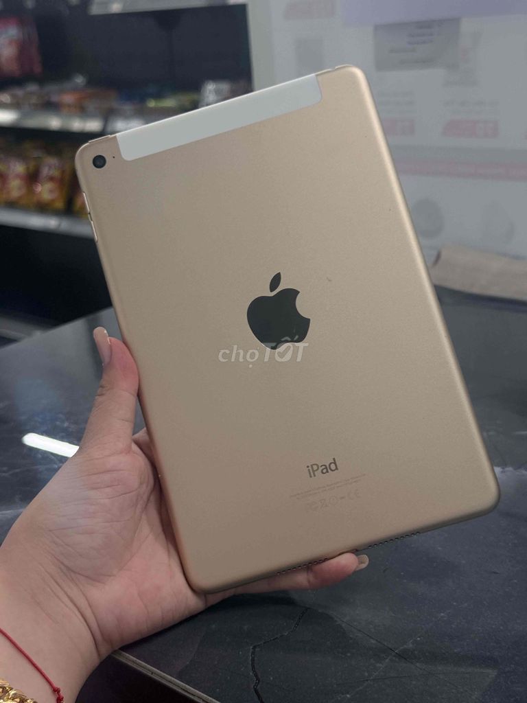 Apple iPad Mini 4 32GB Vàng Đã sử dụng. Mua bán Máy tính bảng tại Huyện Đức Hòa Long An được đăng bởi Truong hình 1