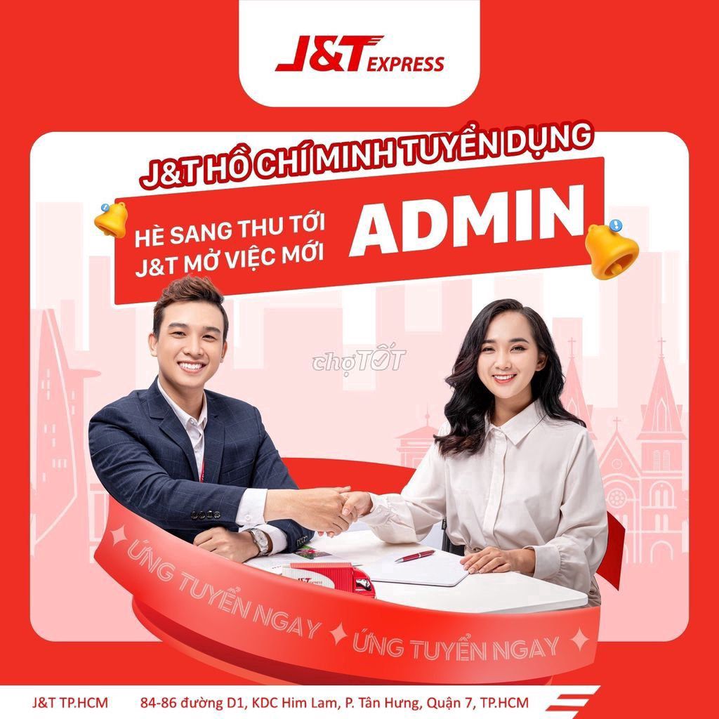 Tuyển 1 admin , 1 shipper chuyên nhận hàng