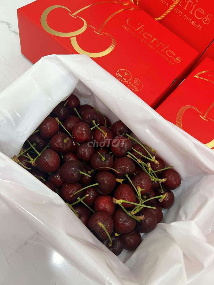 Cherry ,nho mỹ mã biếu tặng ăn cực ngon giòn ngọt