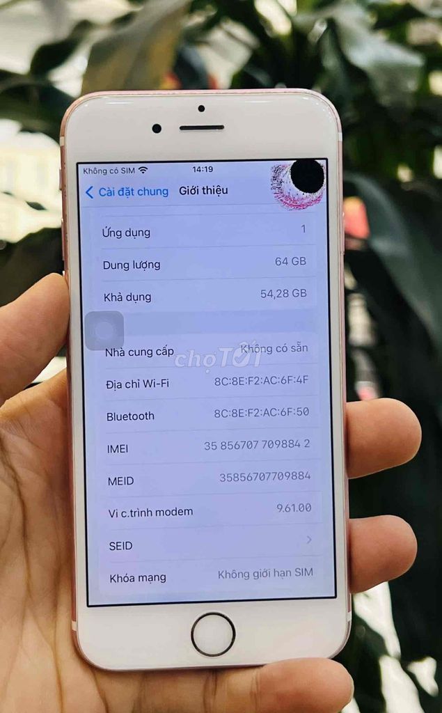iPhone 6S 64GB Hồng có lỗi. Mua bán Điện thoại tại Quận Đống Đa Hà Nội được đăng bởi Bảo Táo Store hình 1