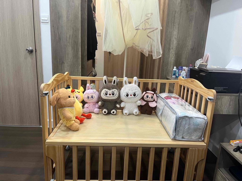 Nôi cũi Autoru kèm đệm và quây cũi. Mua bán Mẹ và bé tại Thành phố Thủ Đức Tp Hồ Chí Minh được đăng bởi trang pham hình 1