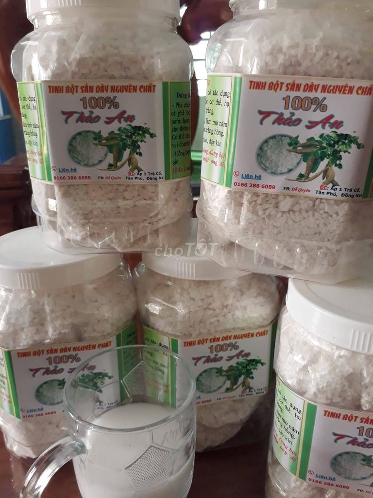 Bột sắn dây Thảo An 1kg. Mua bán Đồ ăn, thực phẩm và các loại khác tại Huyện Tân Phú Đồng Nai được đăng bởi Thảo An hình 1