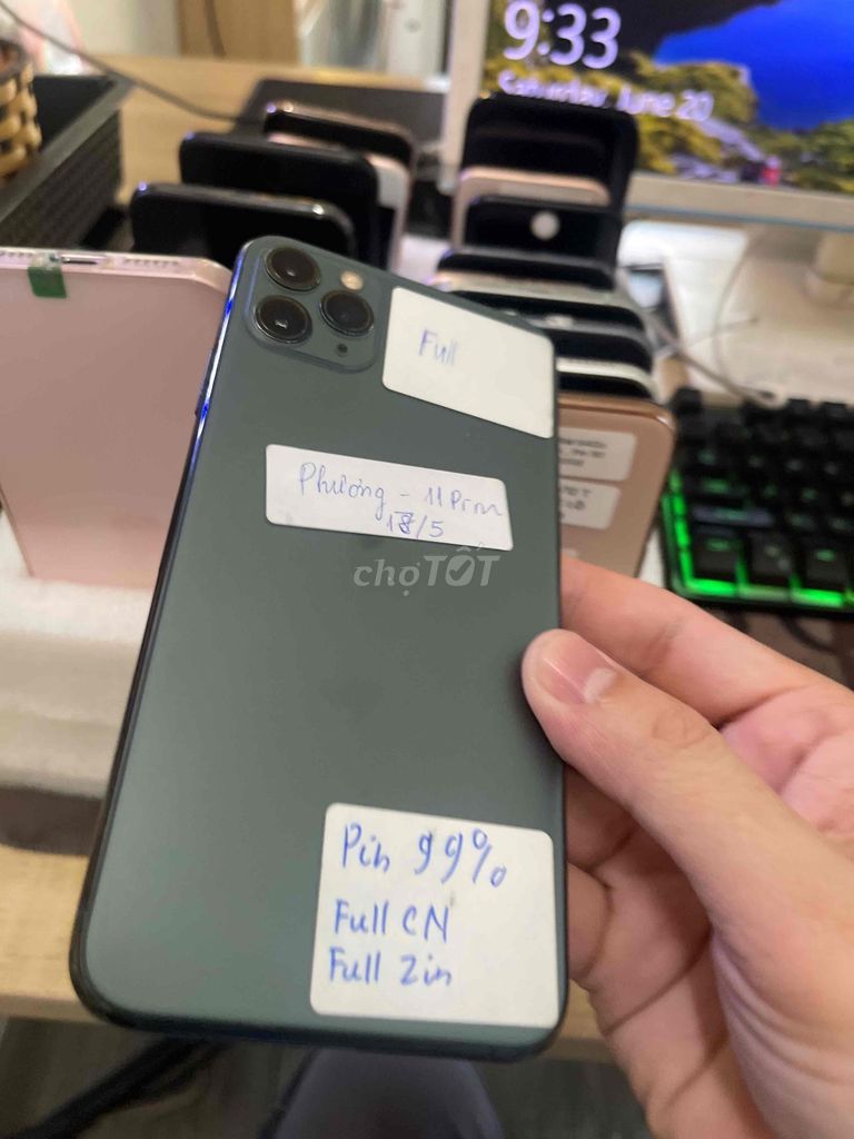 Apple iPhone 11 Pro Max Xám Full CN Zin. Mua bán Điện thoại tại Quận Cẩm Lệ Đà Nẵng được đăng bởi Sim Số Đại Tài hình 1