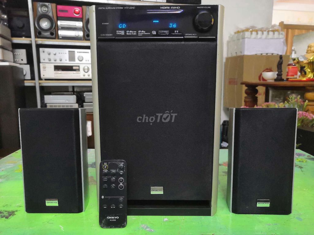 Bộ loa 2.1 Onkyo hàng Nhật về