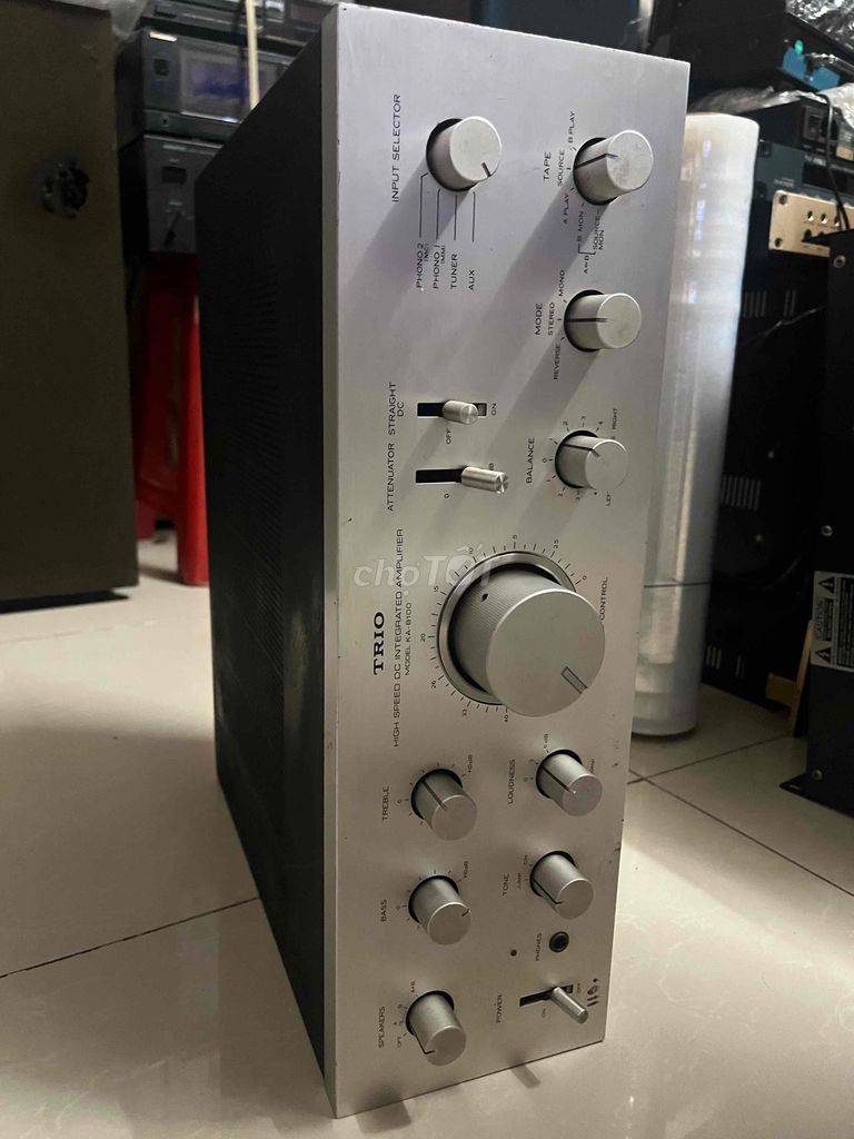 Amply Trio KA-8100 Bạc. Mua bán Tivi, Âm thanh tại Huyện Hóc Môn Tp Hồ Chí Minh được đăng bởi Lộc phát hình 1