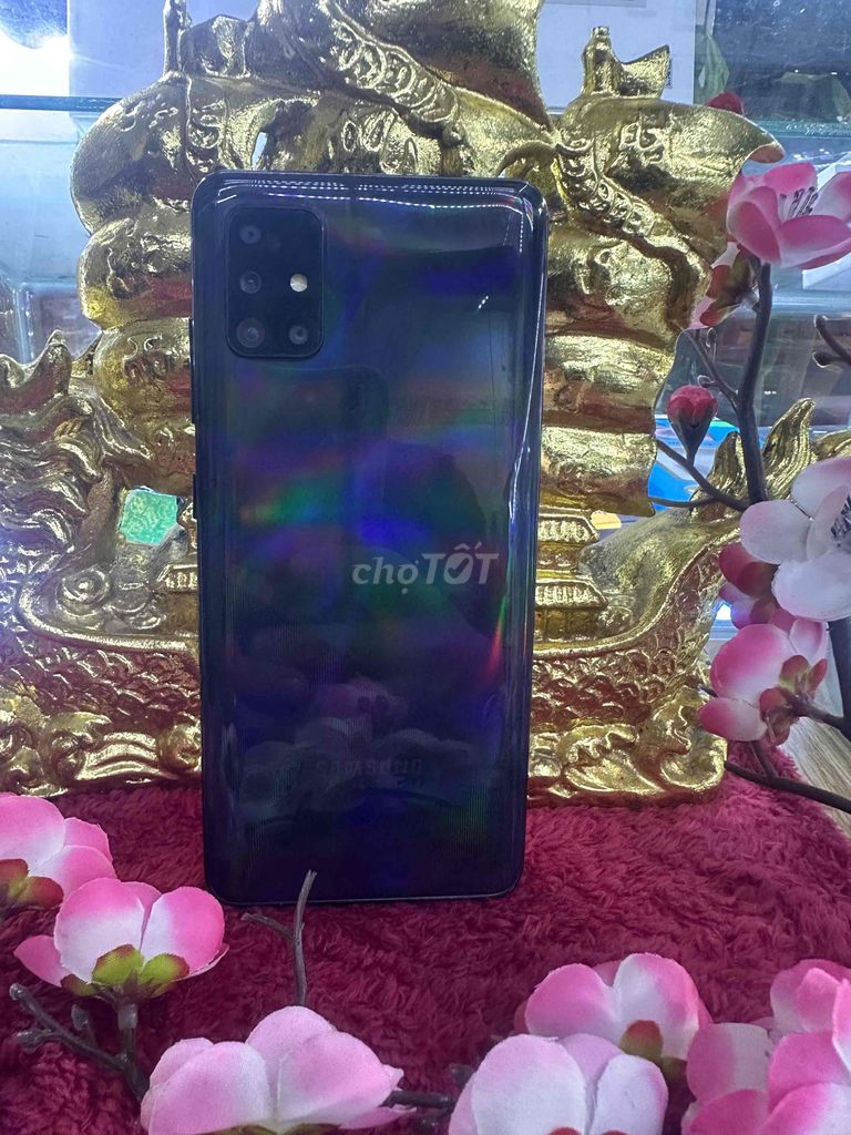 Samsung Galaxy A51 128GB Xanh đen. Mua bán Điện thoại tại Thành phố Thuận An Bình Dương được đăng bởi Trần Mạnh hình 1