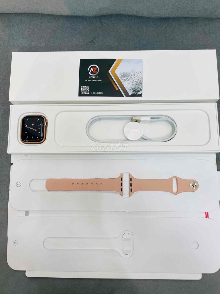 Apple Watch s5/40 nhôm hồng gps