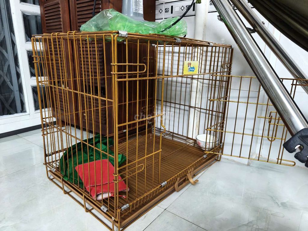Lồng thú cưng Kim loại Vàng đồng. Mua bán Phụ kiện, Thức ăn, Dịch vụ tại Quận 11 Tp Hồ Chí Minh được đăng bởi Minh hình 1