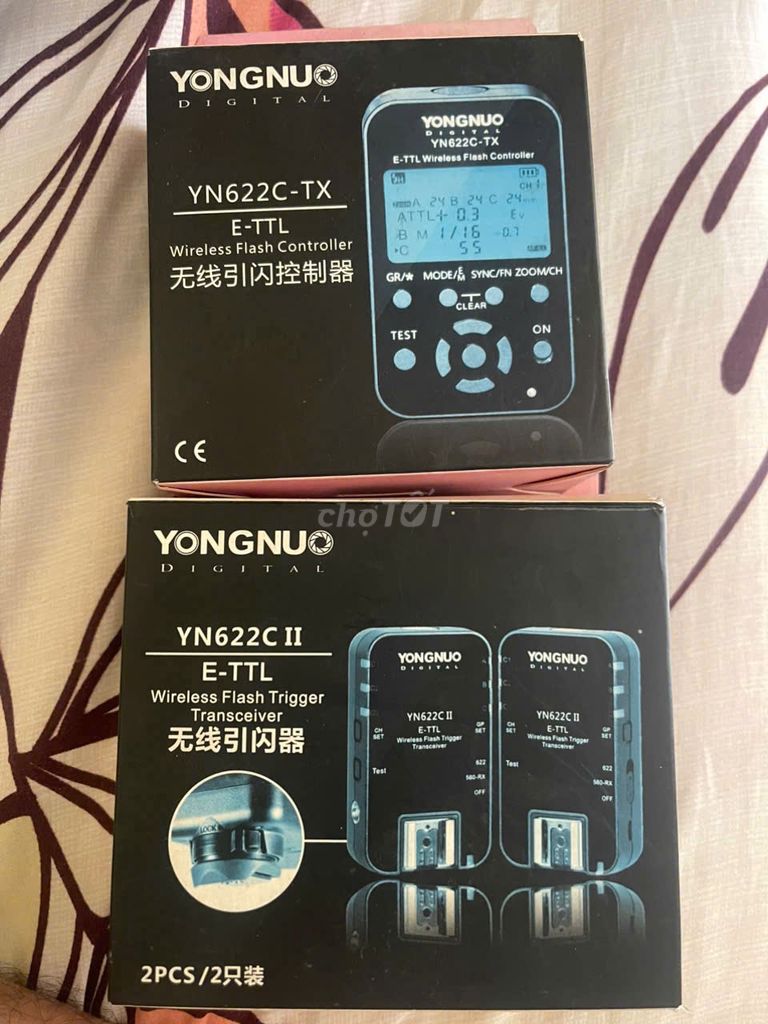 YN622C-TX  & Godox trigger , pin sạc fujilfim. Mua bán Máy ảnh, Máy quay tại Quận 4 Tp Hồ Chí Minh được đăng bởi hung chau hình 1