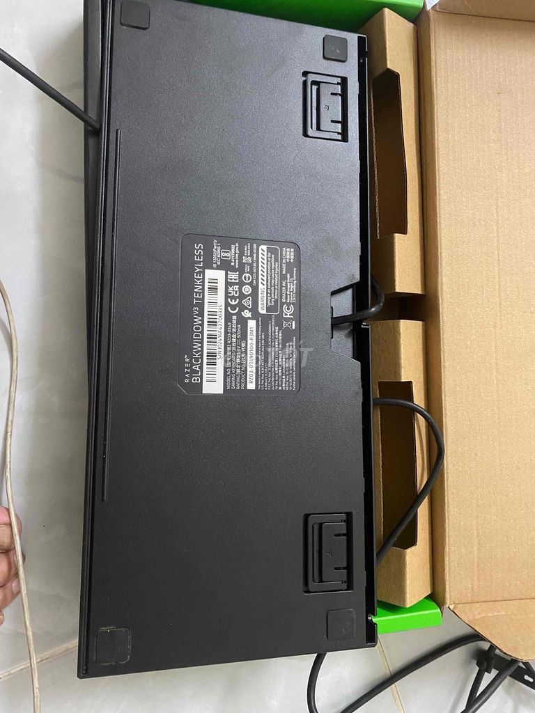 Bàn phím cơ Razer BlackWidow V3 Tenkeyless Đen. Mua bán Phụ kiện (Màn hình, Chuột...) tại Quận Gò Vấp Tp Hồ Chí Minh được đăng bởi Nguyễn Giỏi hình 1