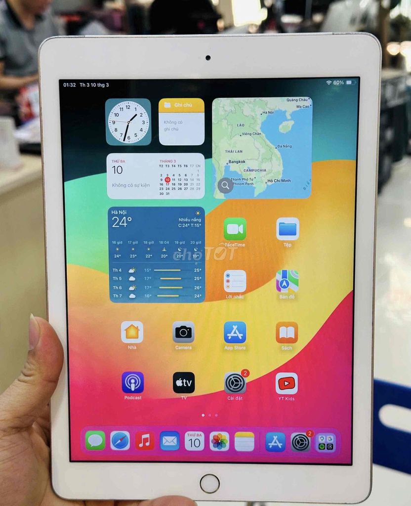 Apple iPad Gen 6 128GB 4G + Wifi Siêu tiện lợi. Mua bán Máy tính bảng tại Quận Đống Đa Hà Nội được đăng bởi  Cường Táo hình 1