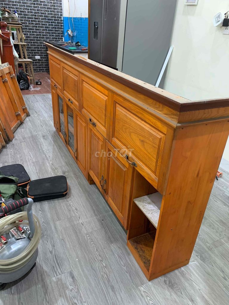 Tủ bếp gỗ sồi. Mua bán Tủ, kệ gia đình tại Quận Ba Đình Hà Nội được đăng bởi Phạm Tuấn Anh hình 1