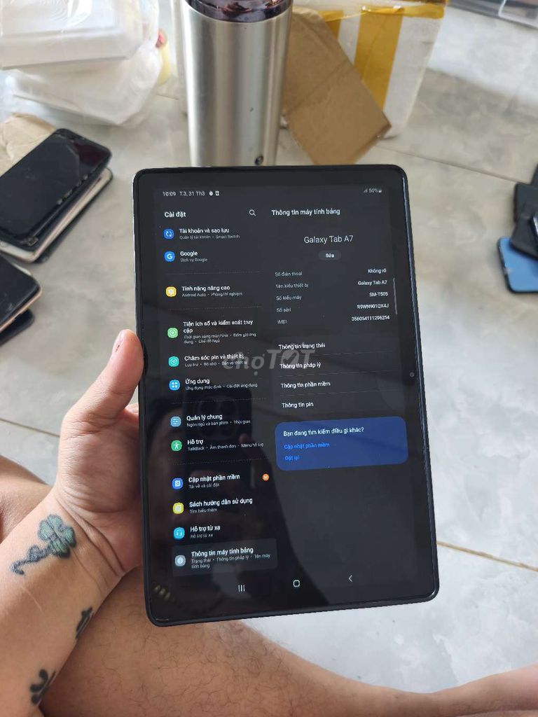 Cần bán samsung tab A7 2020. Mua bán Máy tính bảng tại Thành phố Pleiku Gia Lai được đăng bởi Anh Tuấn  hình 1