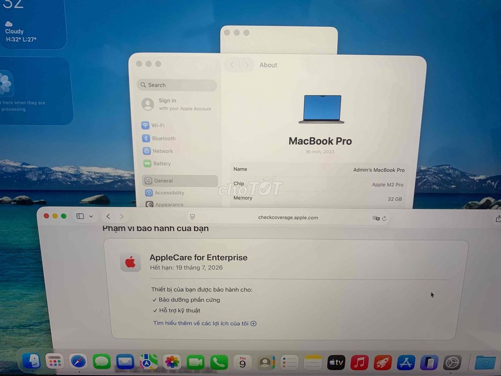 Apple MacBook Pro M2 Pro 16 inch 32GB/1TB SSD. Mua bán Laptop tại Quận 10 Tp Hồ Chí Minh được đăng bởi Precision hình 1