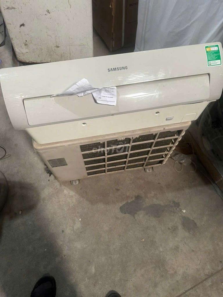 Máy lạnh Samsung 1HP Trắng. Mua bán Máy lạnh, điều hoà tại Quận Ninh Kiều Cần Thơ được đăng bởi MÁY GIẶT THANH LÝ GIÁ RẺ hình 1