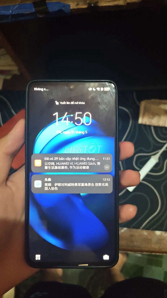 Huawei Mate 20 xanh. Mua bán Điện thoại tại Huyện Hương Sơn Hà Tĩnh được đăng bởi Nhanh Khôi Nguyên hình 1