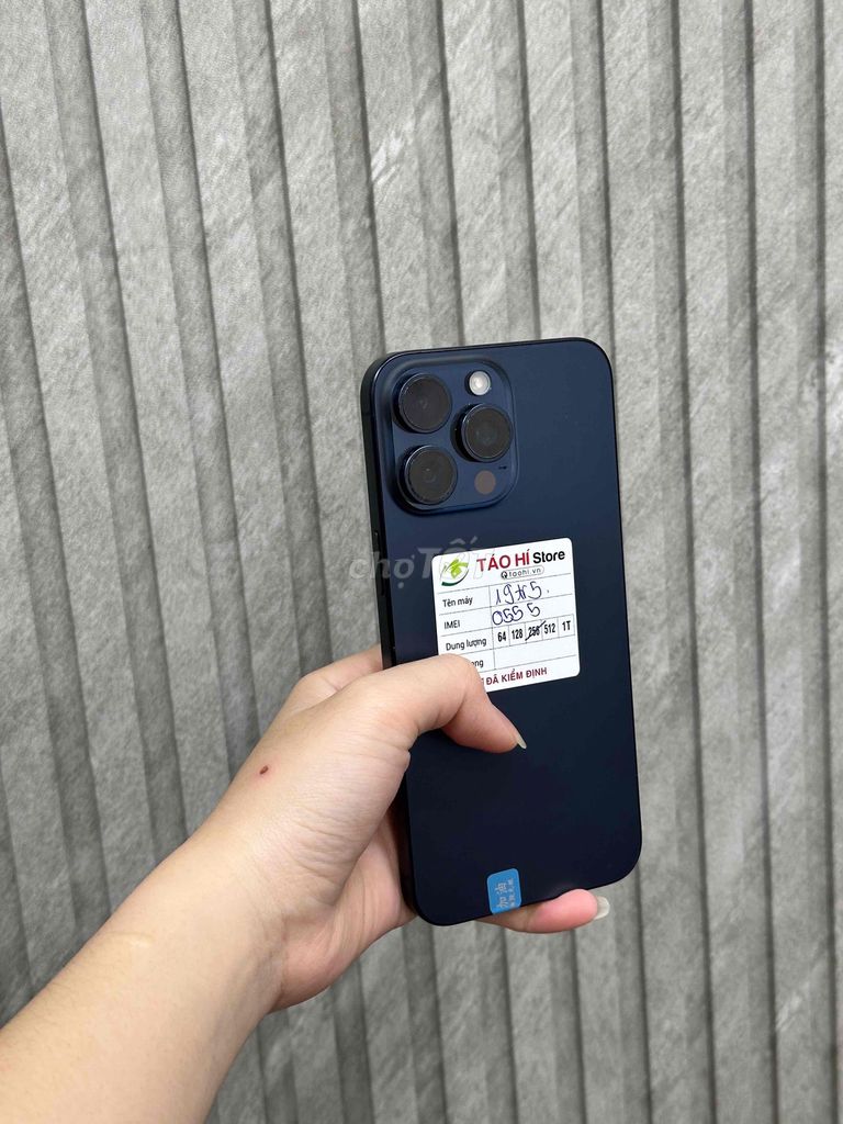 Apple iPhone 15 Pro Max 256GB Xanh LLA. Mua bán Điện thoại tại Quận 11 Tp Hồ Chí Minh được đăng bởi THI CÔNG TUẤN ANH hình 1