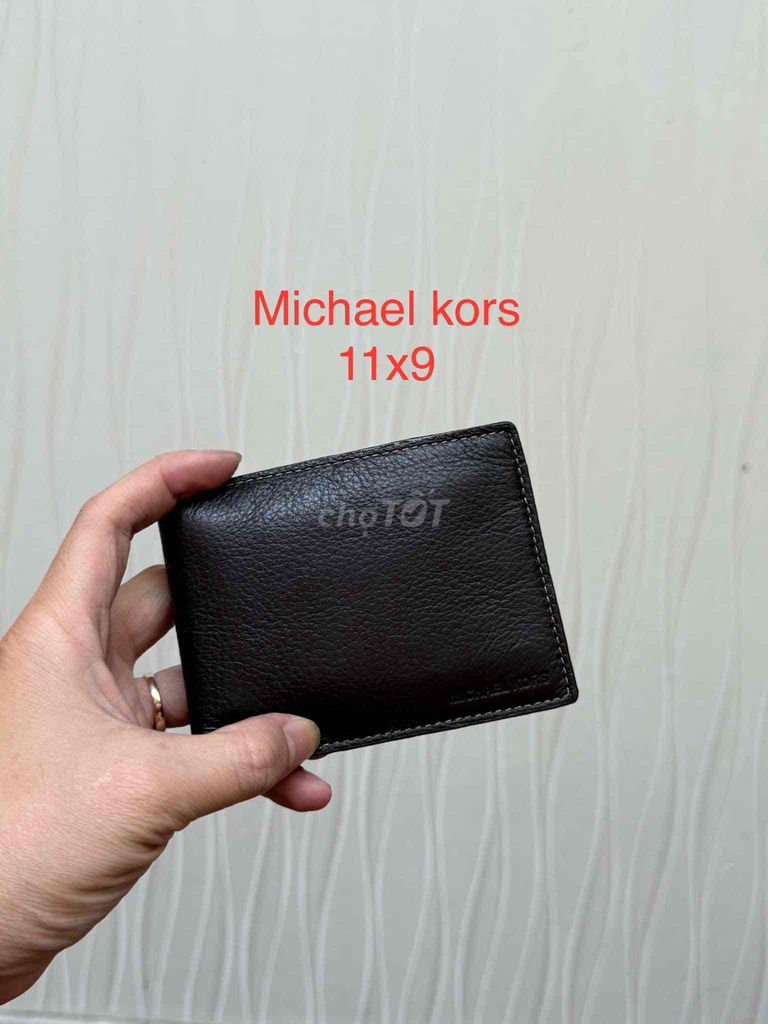 Ví nam da thật hiệu MICHAEL KORS