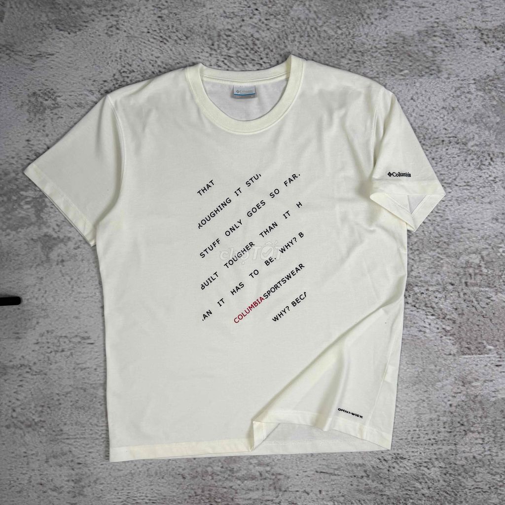 Áo thun Columbia Trắng XL Unisex. Mua bán Quần áo tại Quận Ngũ Hành Sơn Đà Nẵng được đăng bởi Bạch Lê Hoàng hình 1