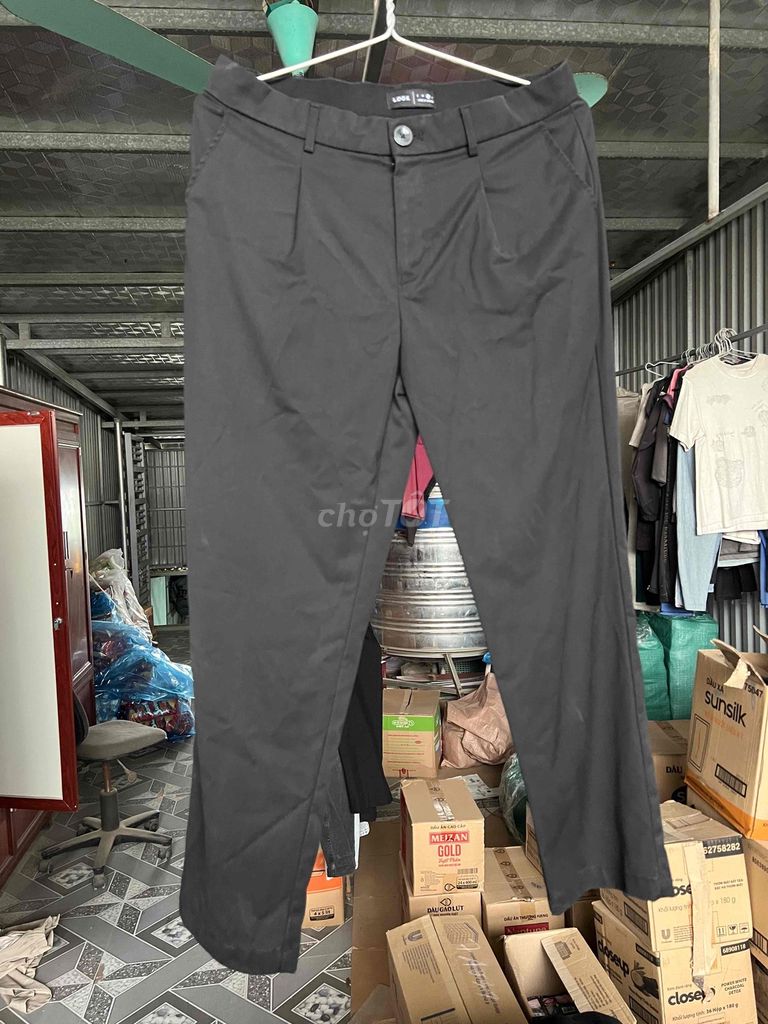 Quần âu nam LOOK size L Đen. Mua bán Quần áo tại Thành phố Thanh Hóa Thanh Hóa được đăng bởi Mr God hình 1