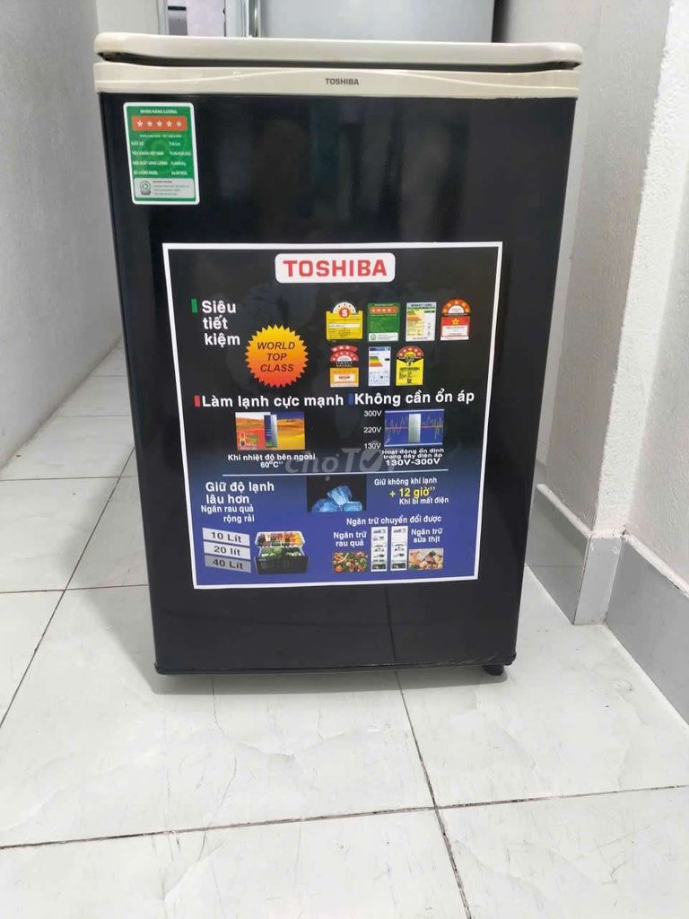 Tủ lạnh Toshiba mini 90lít còn đẹp lạnh nhanh. Mua bán Tủ lạnh tại Quận 12 Tp Hồ Chí Minh được đăng bởi Phương Anh  hình 1