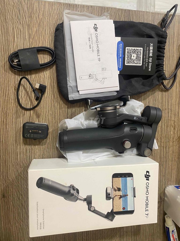 Chống rung DJI OSMO Mobile 7P Đen. Mua bán Phụ kiện (Màn hình, Chuột...) tại Thành phố Phan Rang-Tháp Chàm Ninh Thuận được đăng bởi Lê Hưng Quốc hình 1