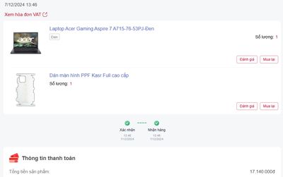 Không sử dụng đến nên bán. Mua bán Laptop tại Huyện Gia Lâm Hà Nội được đăng bởi NH Giang