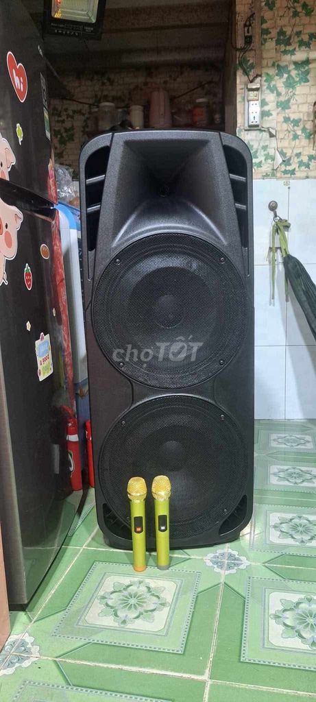 Loa kéo 2 bass 40 + 2mic mới ca hát rất hay 1tr2. Mua bán Tivi, Âm thanh tại Huyện Bình Chánh Tp Hồ Chí Minh được đăng bởi bán tại nhà ko ship ạ hình 1