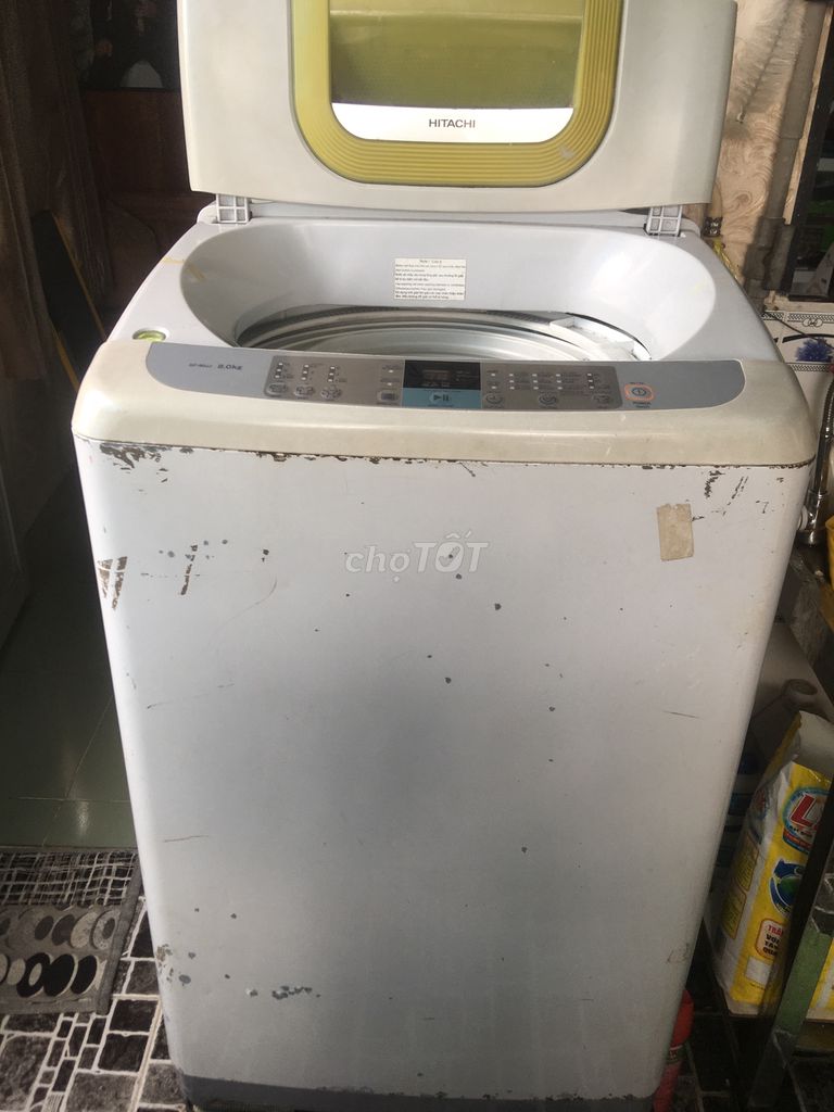 Máy giặt Hitachi cũ bao xài 8kg
