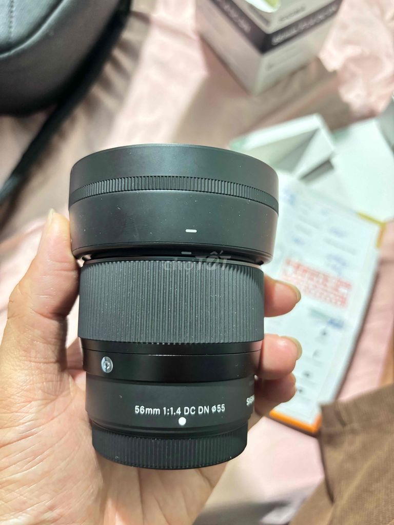 Ống kính Sigma 56f1.4 X Mount f/1.4 Đen. Mua bán Máy ảnh, Máy quay tại Thành phố Thủ Đức Tp Hồ Chí Minh được đăng bởi Huỳnh Văn Hiền hình 1