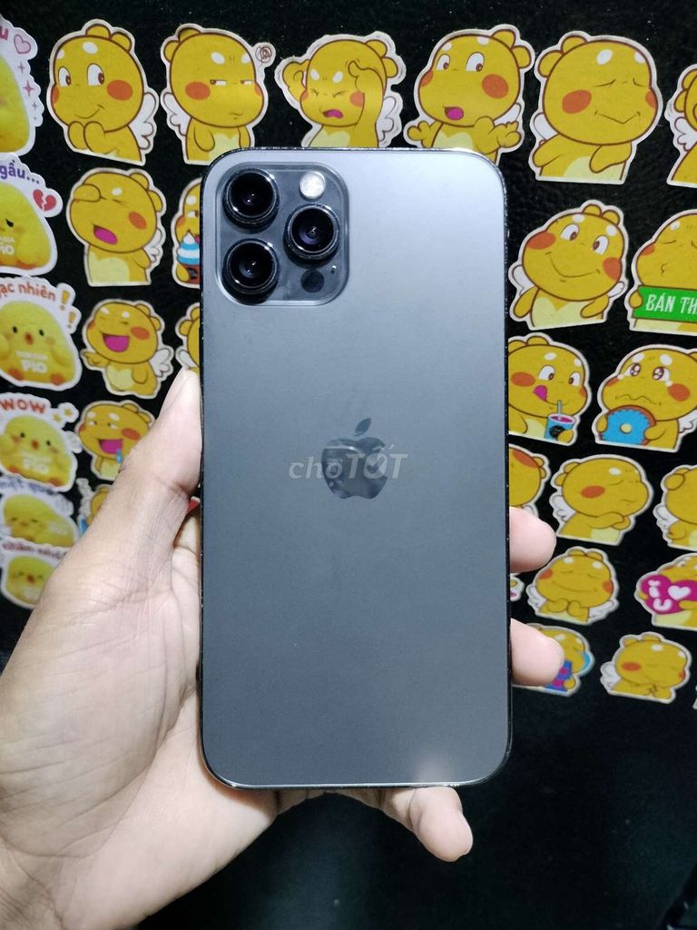 Apple iPhone 12 Pro Max 128GB Xám. Mua bán Điện thoại tại Thành phố Châu Đốc An Giang được đăng bởi Chú Vịt Con châu đốc hình 1