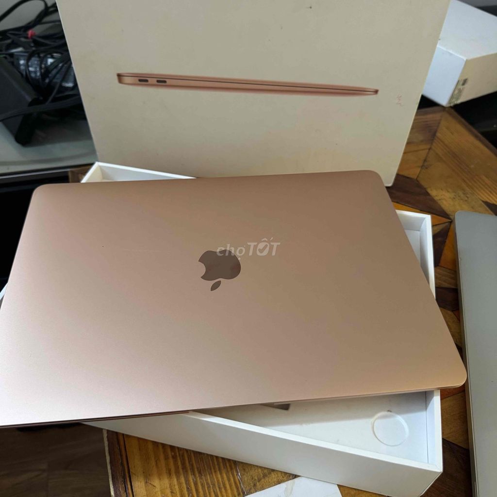 Macbook Air M1 13” 16g/512Vàng hồng pin94%fullbox. Mua bán Laptop tại Quận 3 Tp Hồ Chí Minh được đăng bởi Phúc Nguyễn hình 1
