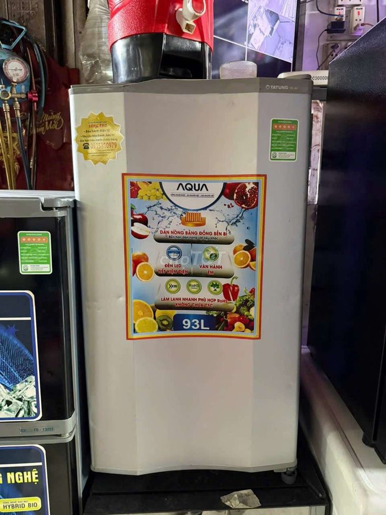 Tủ lạnh Aqua 90L Xám. Mua bán Tủ lạnh tại Quận 7 Tp Hồ Chí Minh được đăng bởi Điện Lạnh Giá Tốt hình 1
